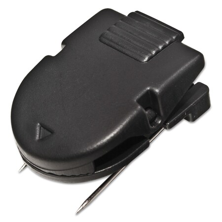 Advantus Fabric Panel Wall Clips, Black, PK50 AVT-75345